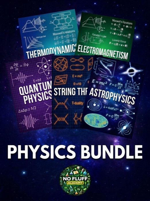 The five No Fluff Academy physics books